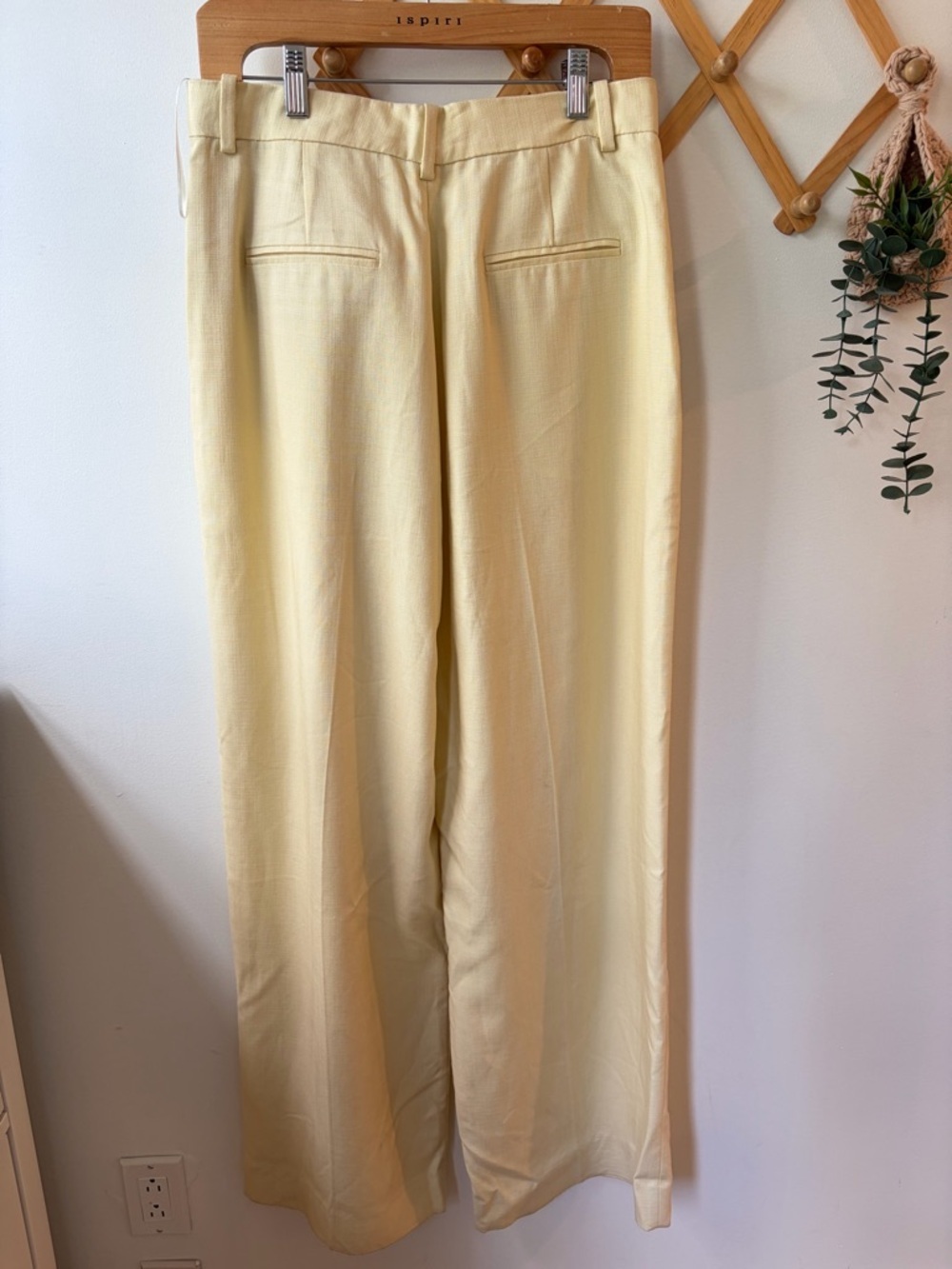 Zara Butter Yellow Trousers - Picture 4 of 8